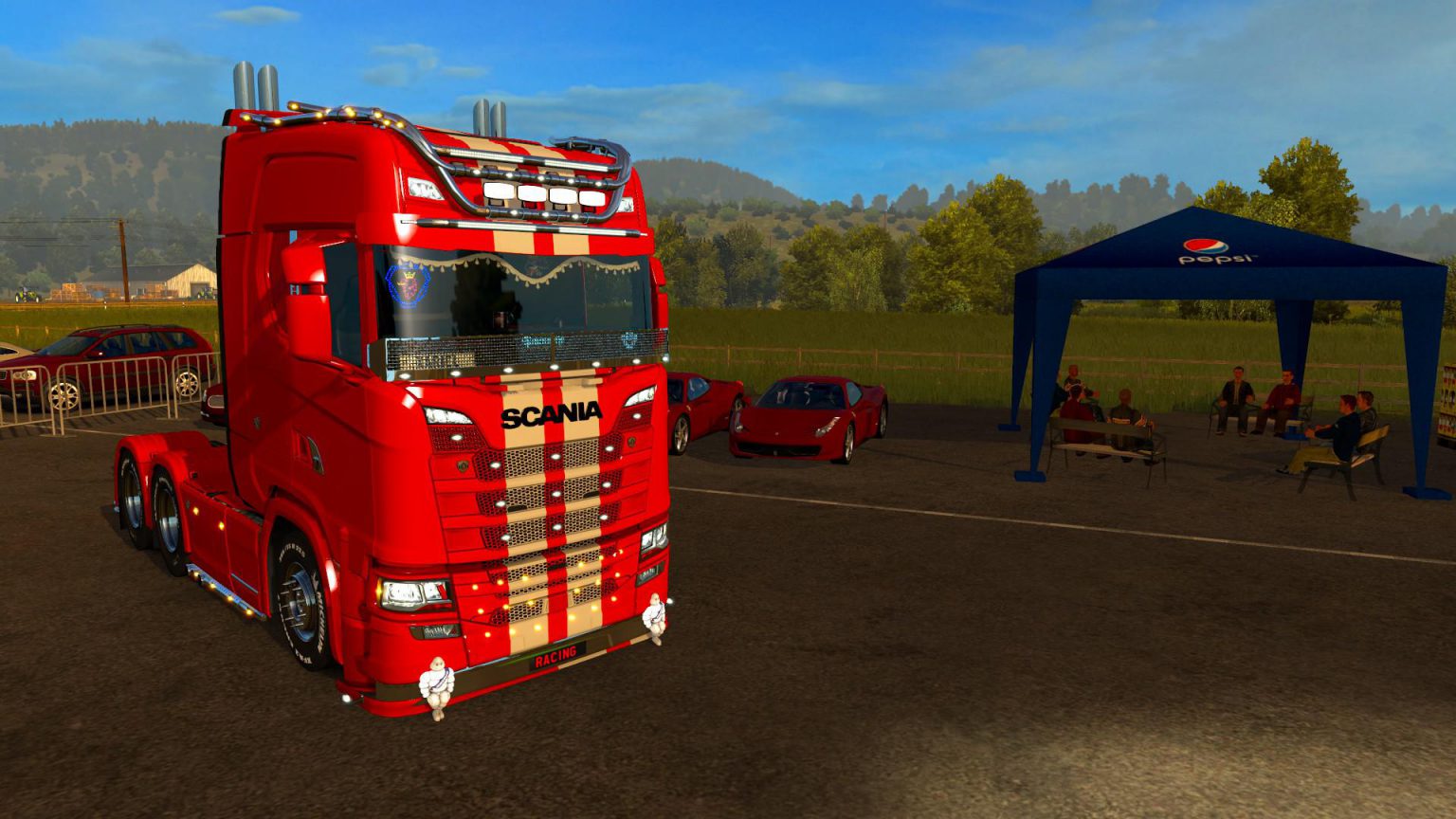 SCANIA V8 RACING FOR MULTIPLAYER v 1.0 - Allmods.net