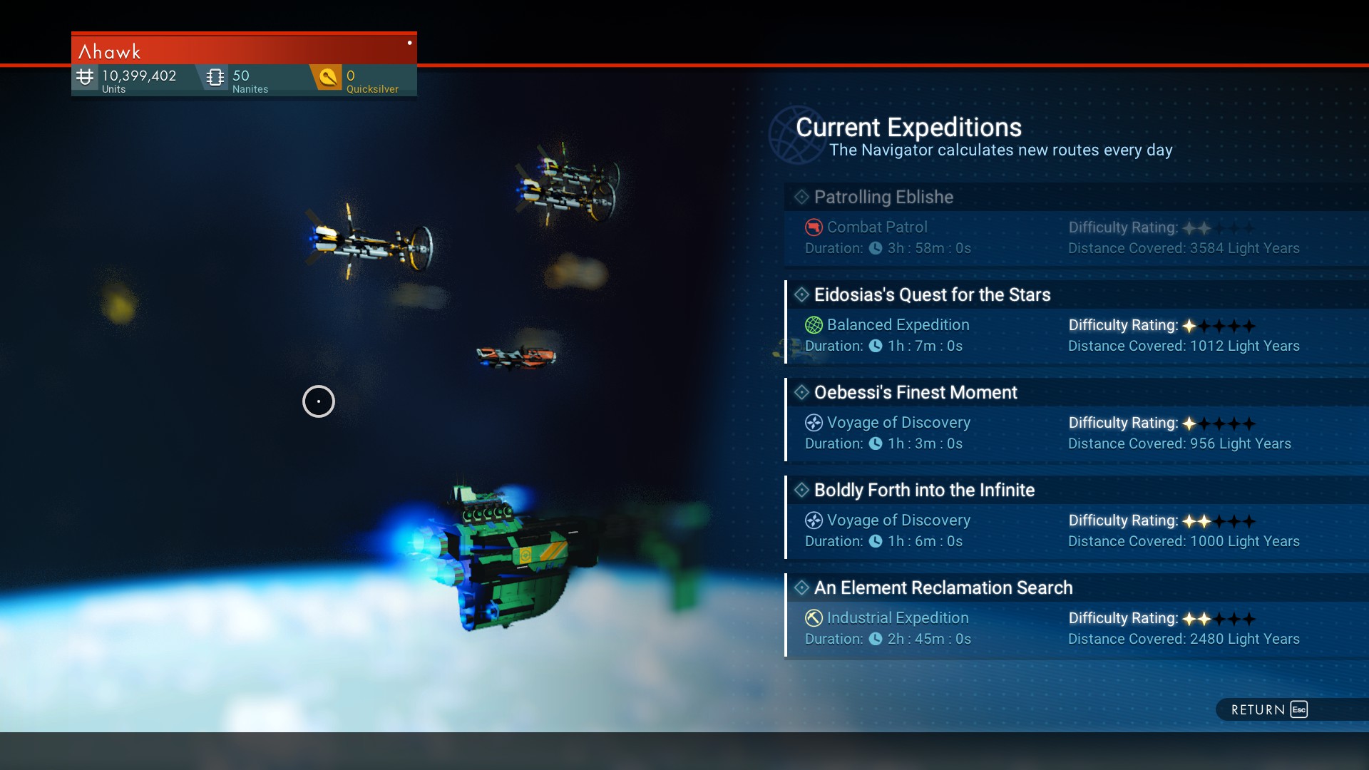 Fleet Expedition Time Reduction v2.0