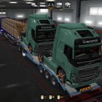 Combined Truck Transporter Trailer Owned v1.0