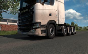 Dirty Skin for Scania v1.0