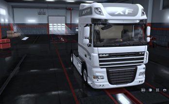 Exterior view reworked for DAF XF 105 v1.1