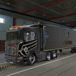 Extremely High Quality Combo Scania S + Trailers v1.0