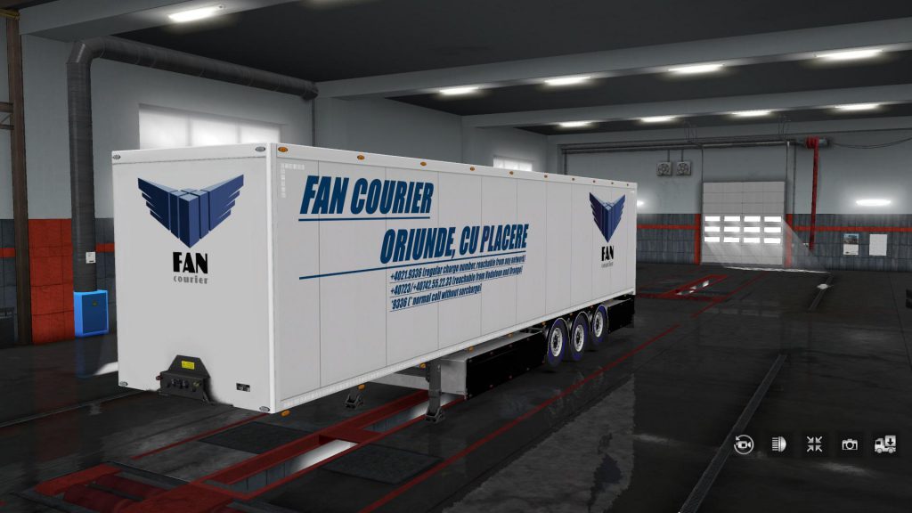 Fan Courier trailer skin v1.0
