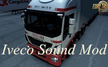 Iveco Hi-Way engine sound mod v1.0