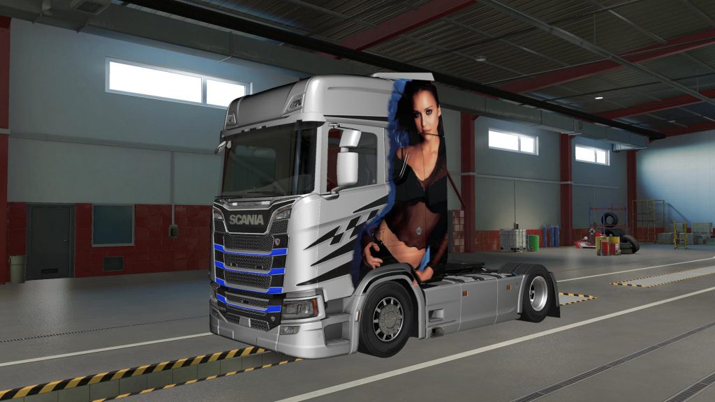 Jessica Alba Paintjob for Scania S 2016