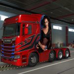 Jessica Alba Paintjob for Scania S 2016