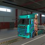 Kim paintjob for Scania 2016 S v1.0