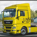 MAN TGX Euro5 V8 Multicolor SkinPack v1.0