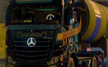Mercedes Actros MP4 Dyce Carriers skin v1.0