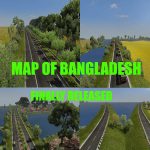 New Map of Bangladesh 1.36