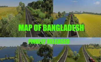 New Map of Bangladesh 1.36