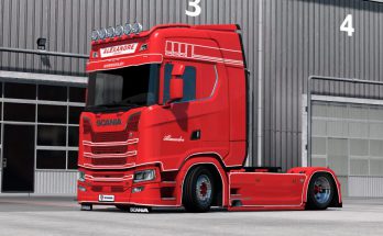 Paintable RSJ skin for Scania S v1.0