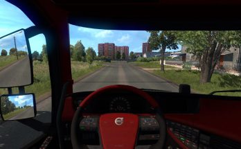 Red and Black Interior for Volvo v1.0