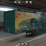 Scania DQF Flower Shuttle + trailer edited 1.37