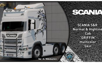 SCANIA S & R GRIFFIN Multicolor Skin 1.37