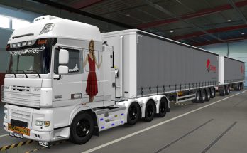 SKIN DAF XF 105 BY VAD&K TAYLOR SWIFT 1.37