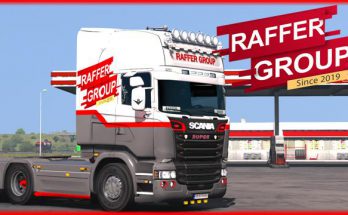 Skin Scania RJL Raffer Group v1.0