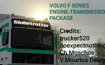 Volvo F Series Engine-Transmission Package v1.0