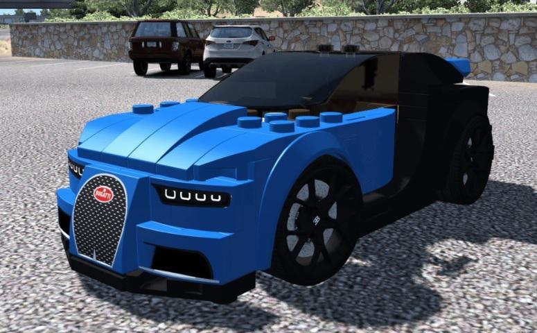 BUGATTI CHIRON LEGO CAR V1.0 1.37.X - Allmods.net