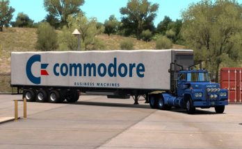 COMMODORE SKIN FOR STANDARD TRAILERS V1.0