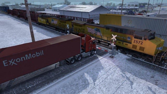 Improved Trains compatibility addon for the Real traffic Density by Cip v1.37.c
