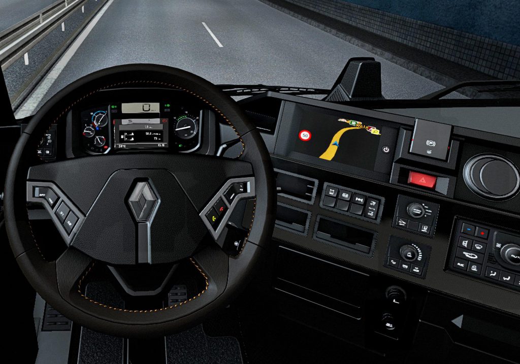 Dark interior for Renault Range T v1.0