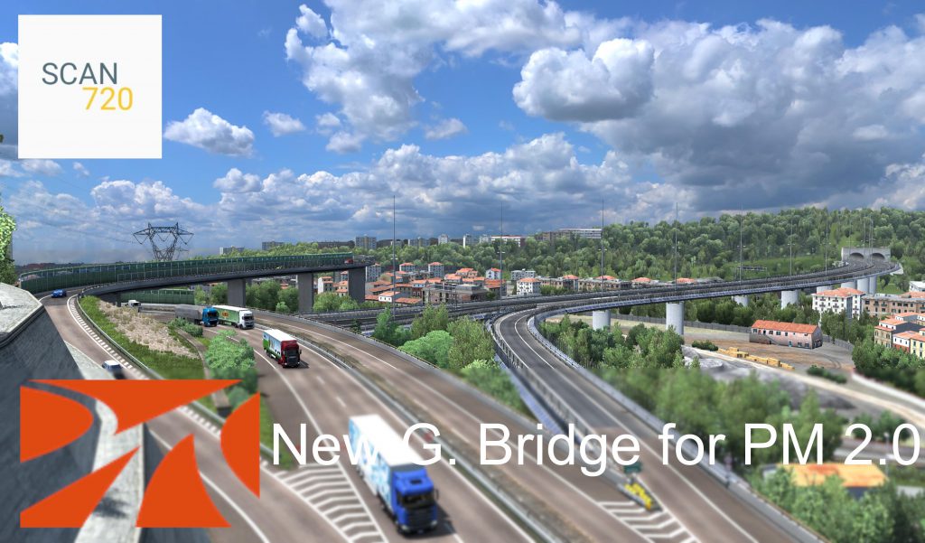 New Genova Bridge for ProMods v2.0 Addon 1.37.x