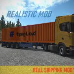 Real Shipping Mod And Real Cargo Pack v1.0