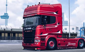Scania Red Passion skin 1.37