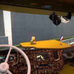Scania S Yellow Pluche Interior v1.0