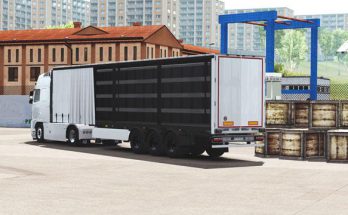 Side curtain open trailer 1.37