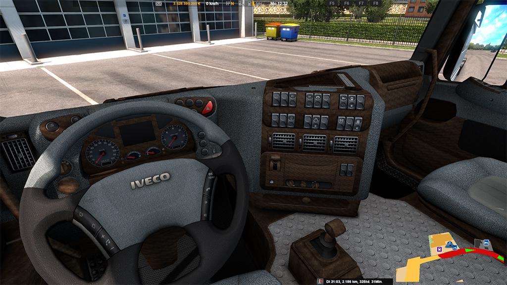 Iveco Stralis & MAN TGX Interiors v 1.0 1.38