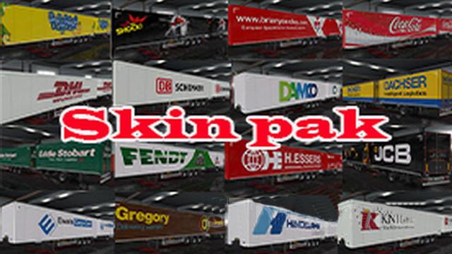 Pack of Trailer Skins by Alik 1.38.x