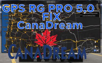 GPS RG PRO FIX CANADREAM V5.0