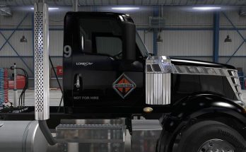 MATCHBOX skin for International Lonestar daycab + 53 feet trailer