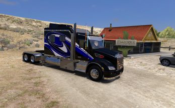 PETERBILT 579 120 CUSTOM SLEEPER MINI SKINPACK V1.0