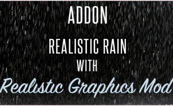 Addon Realistic Rain with RGM v1.0