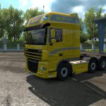 Animated side curtains for DAF 105 1.38