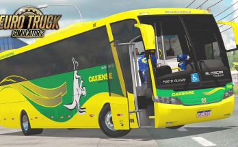 Busscar Vissta Buss LO Scania K124 v2 ATV ETS2 1.38