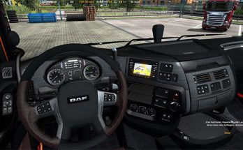 Interior for Daf XF Euro6 v1.0