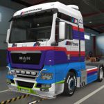 MAN TGX Euro 6 skin + MAN TGX Skin Combo BMW M Power v1.0