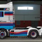 MAN TGX Euro 6 skin + MAN TGX Skin Combo BMW M Power v1.0