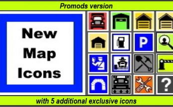 New Map Icons - Promods version 1.37