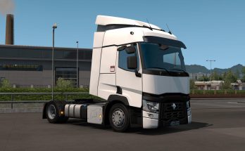 Realistic exhaust cover for Renault Range 1.38