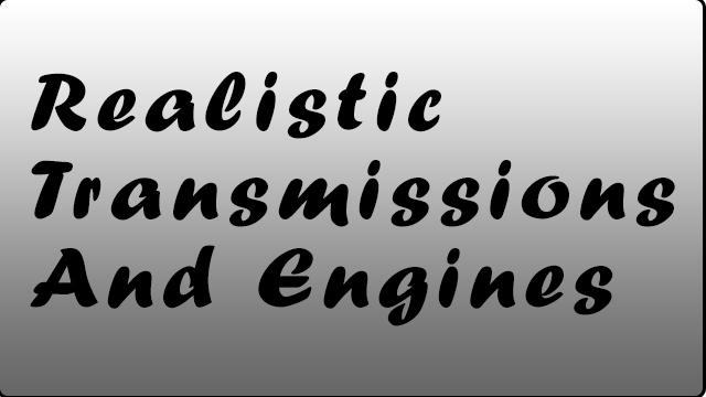 Realistic Transmissions and Engines 1.37