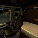 Scania Nextgen Brown Interior v1.0