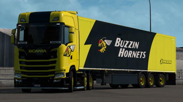 Scania S Buzzin Hornet combo skin v1.0