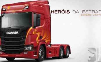 Skin SCANIA Herois da estrada v1.0