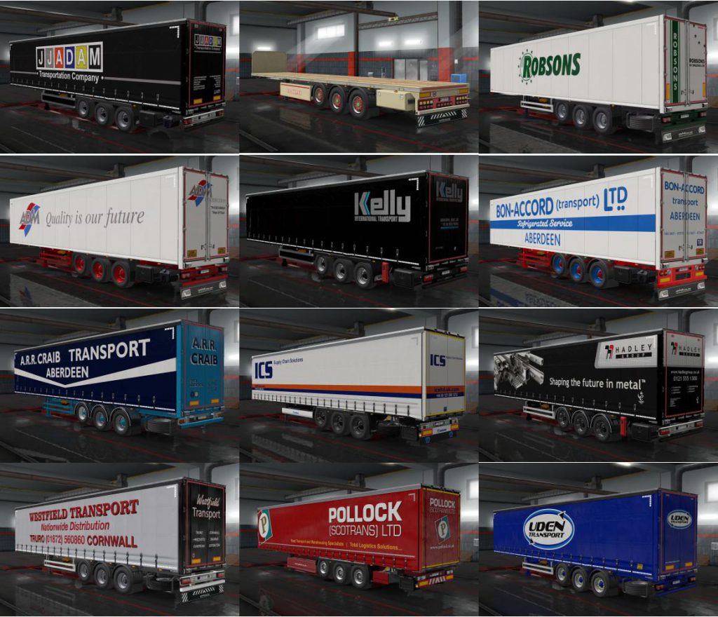 Skinpack for owned trailer (UK companies) v1.0