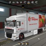 Tandem DAF XF 105 Pyaterochka skin v1.0